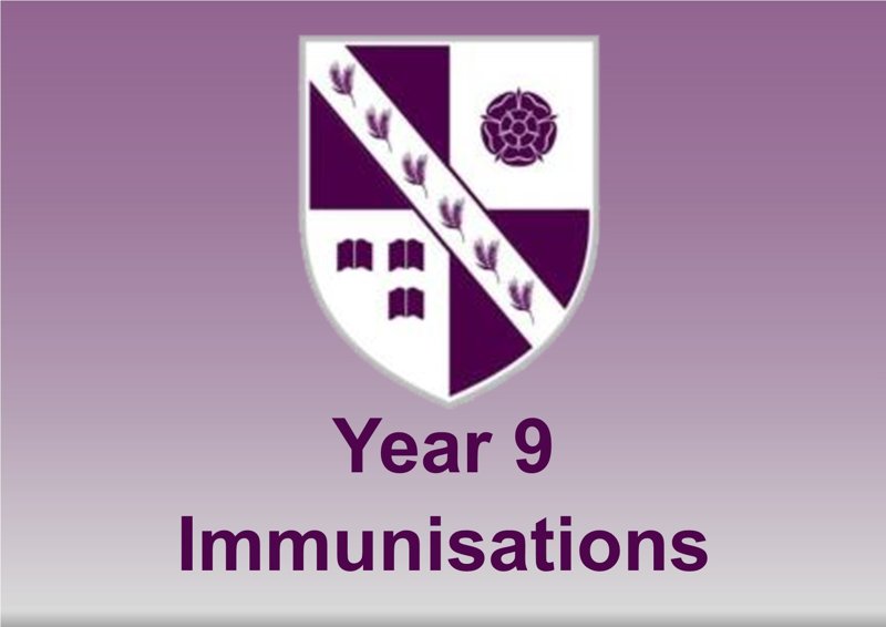 Image of Year 9 DTP and Meningitis ACWY Vaccinations (second session)