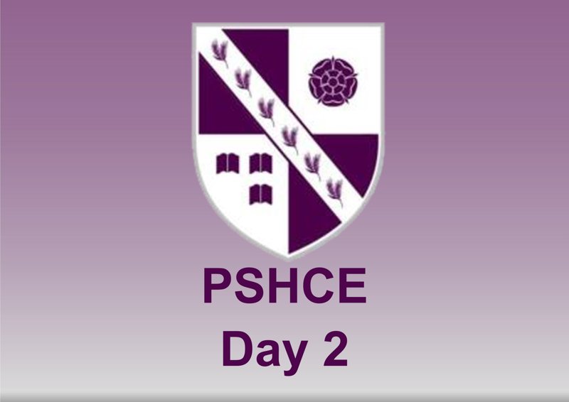 Image of PSHCE Day 2