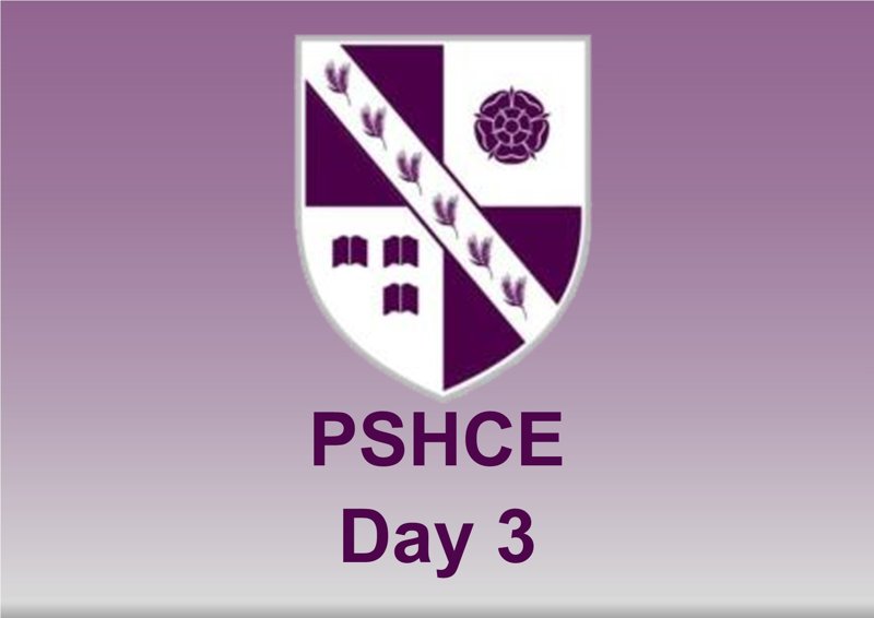 Image of PSHCE Day 3