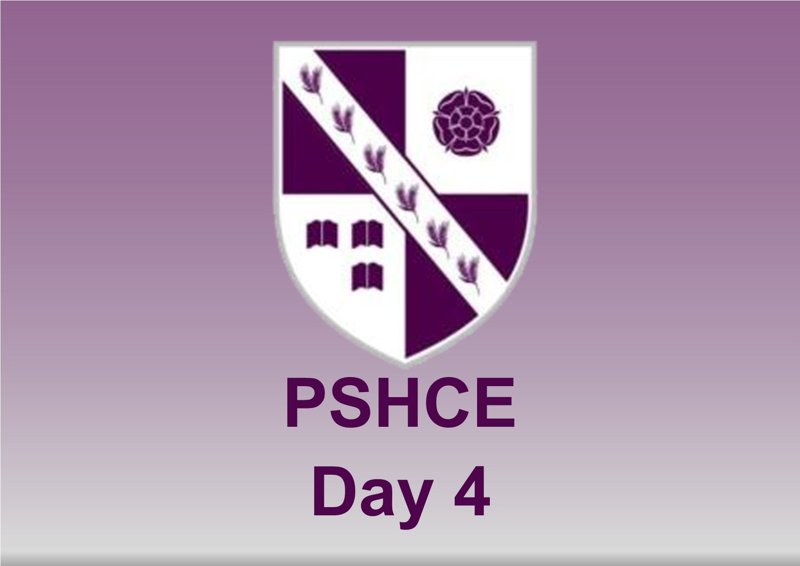 Image of PSHCE Day 4