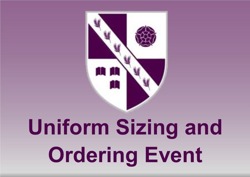 Image of Uniform Sizing and Ordering Event 3.30pm-7.30pm
