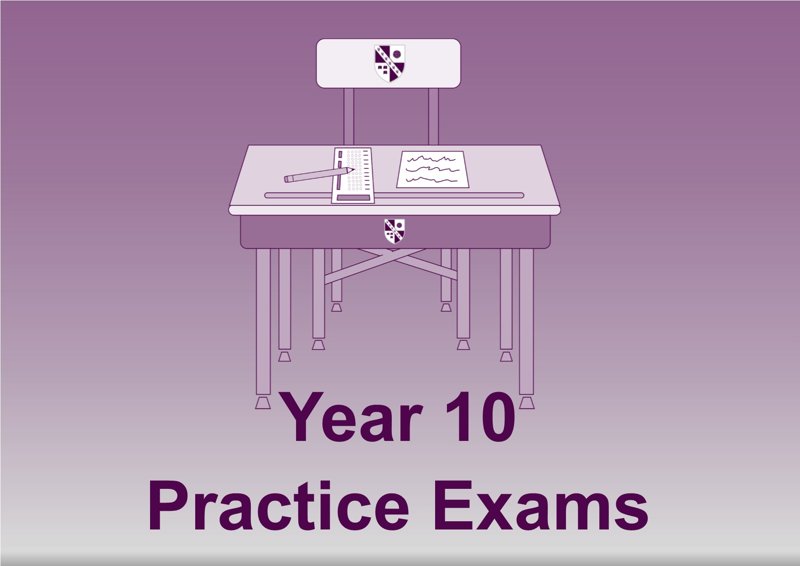 Image of Year 10 Practice Exams - RE